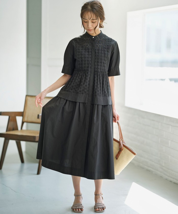 セール 40%OFF】エンブロイダリーレース シャーティング