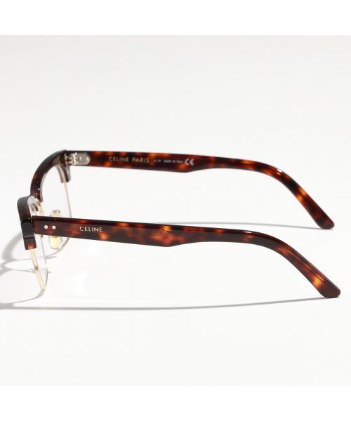 CELINE メガネ CL50026U ブロー型 ハーフリム サーモント セール 47%OFF】セリーヌ CELINE CELINE メガネ CL50026U ブロー