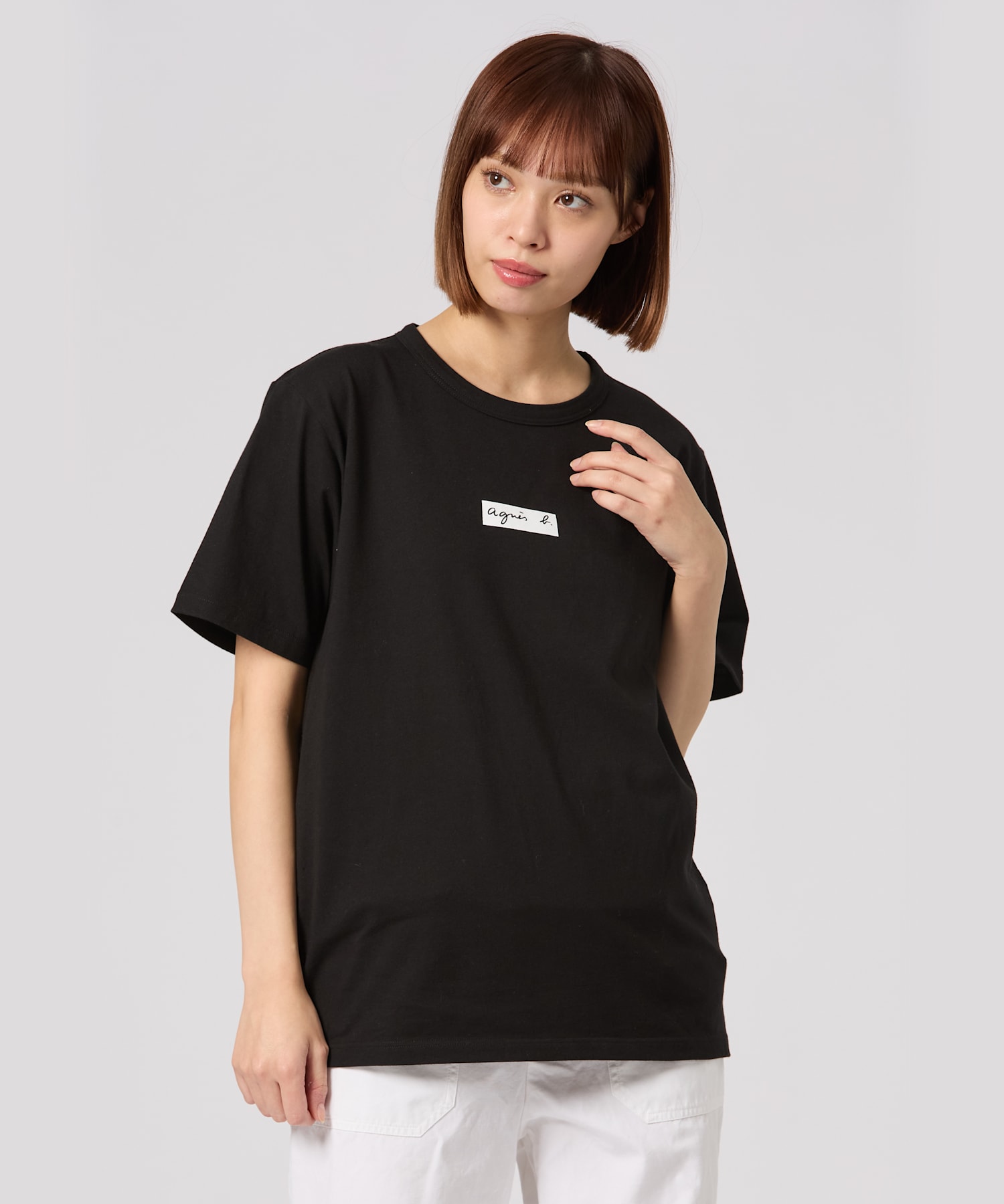 agnes b アニエスベー　フォトTシャツ マルティーヌバラ J411 TS NEW COOL Tシャツ ｜agnès b. FEMME（ファム