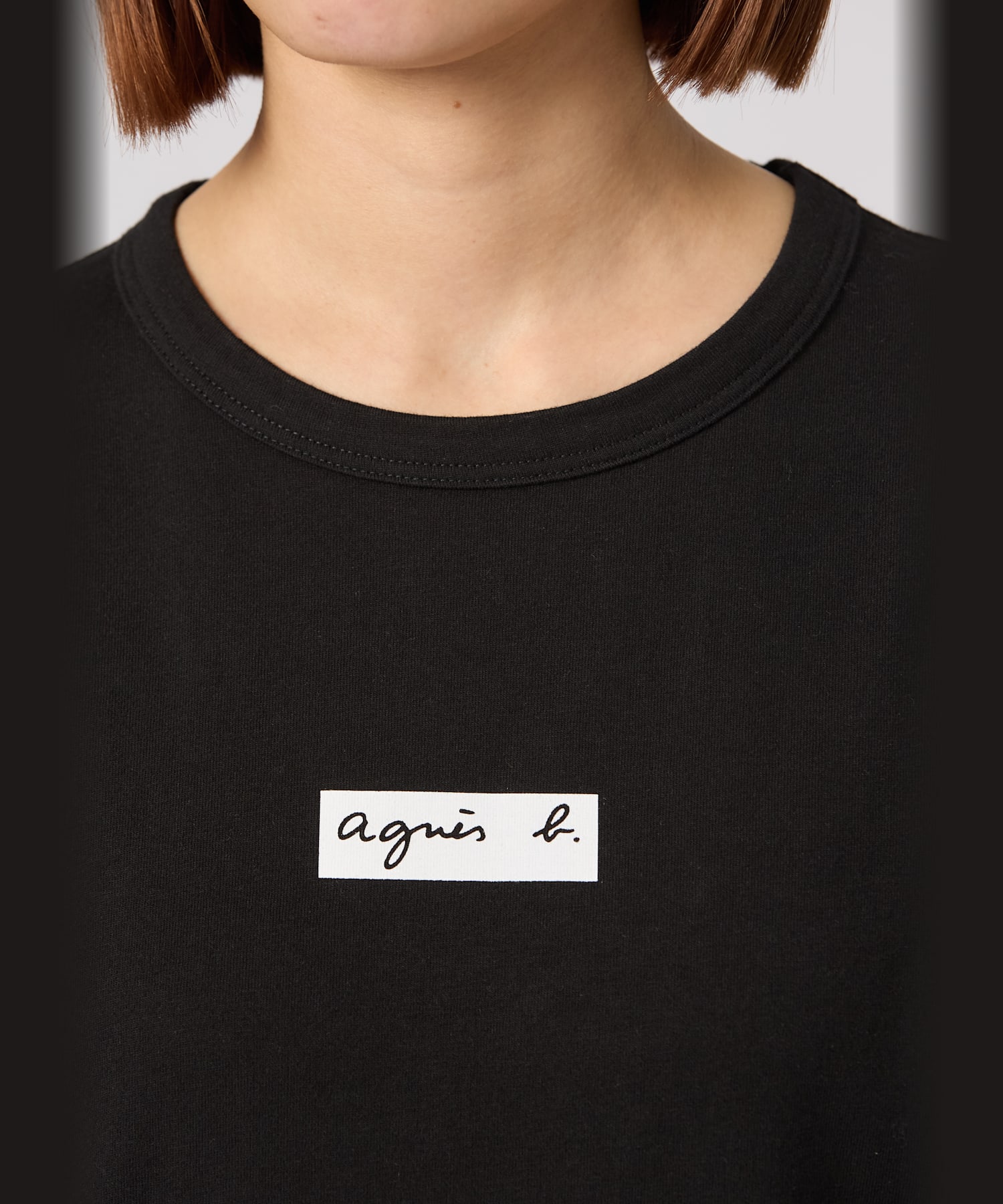 新品 未使用 タグ付き アニエスベー Tシャツ 総柄 半袖シャツ ブラック agnes b. - アニエスベー 近年モデル トカゲ プリント Tシャツ