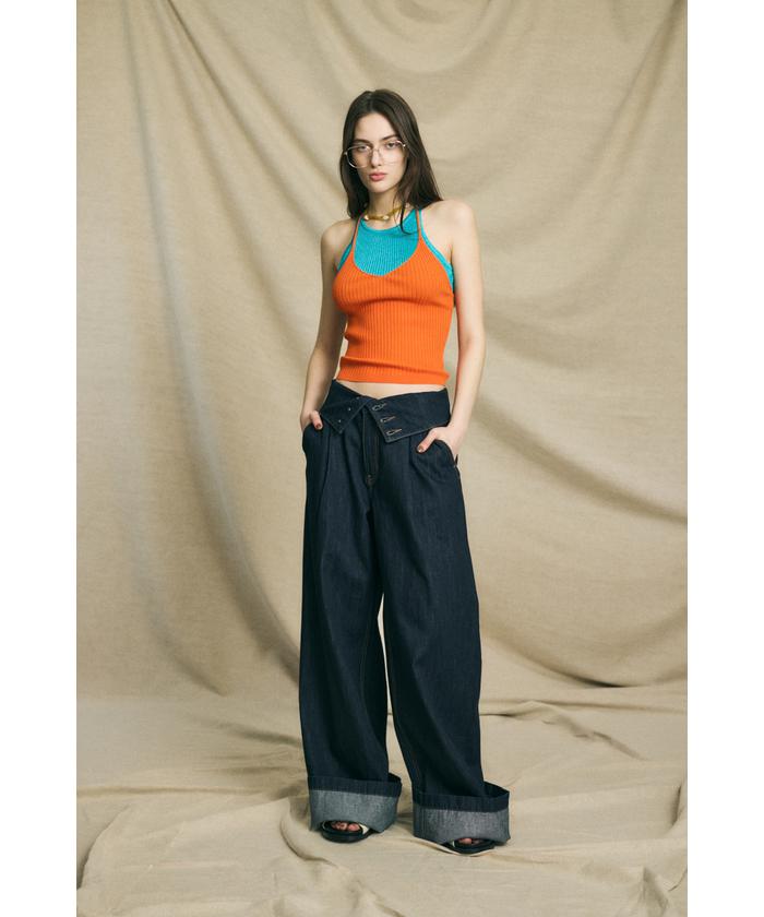 CORSET DESIGN BAGGY(506061868) | マウジー(moussy) - d fashion CORSET DESIGN BAGGY(506061868) | マウジー(moussy) - d fashion