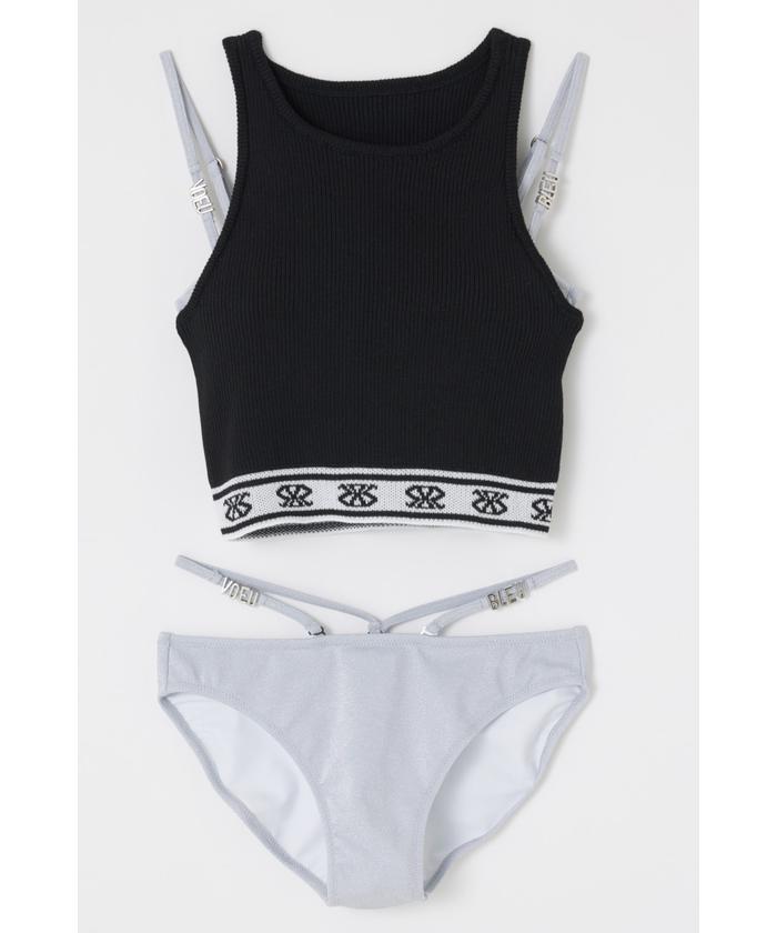 rienda｜ロゴタンクSETバンドゥカップ bikini | Rakuten Fashion