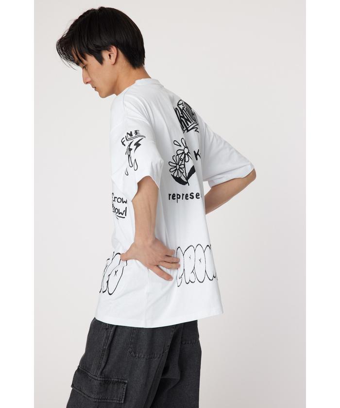 ラクガキハッポウ Tシャツ(506061977) | ロデオクラウンズワイド