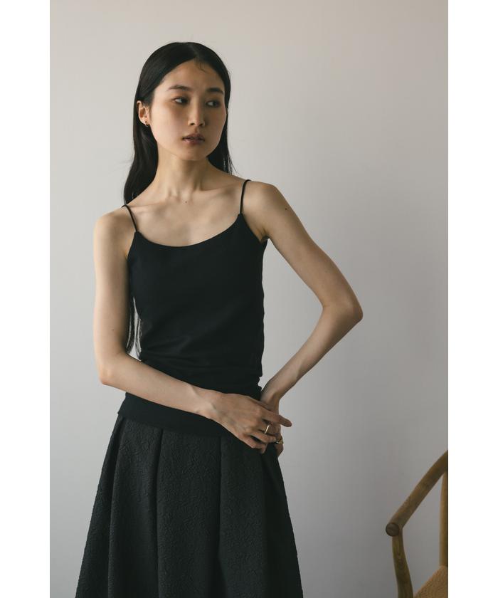 えり Maison de dolce. バロンキャミ　ブラックM maison de Dolce. バロンキャミ【black】