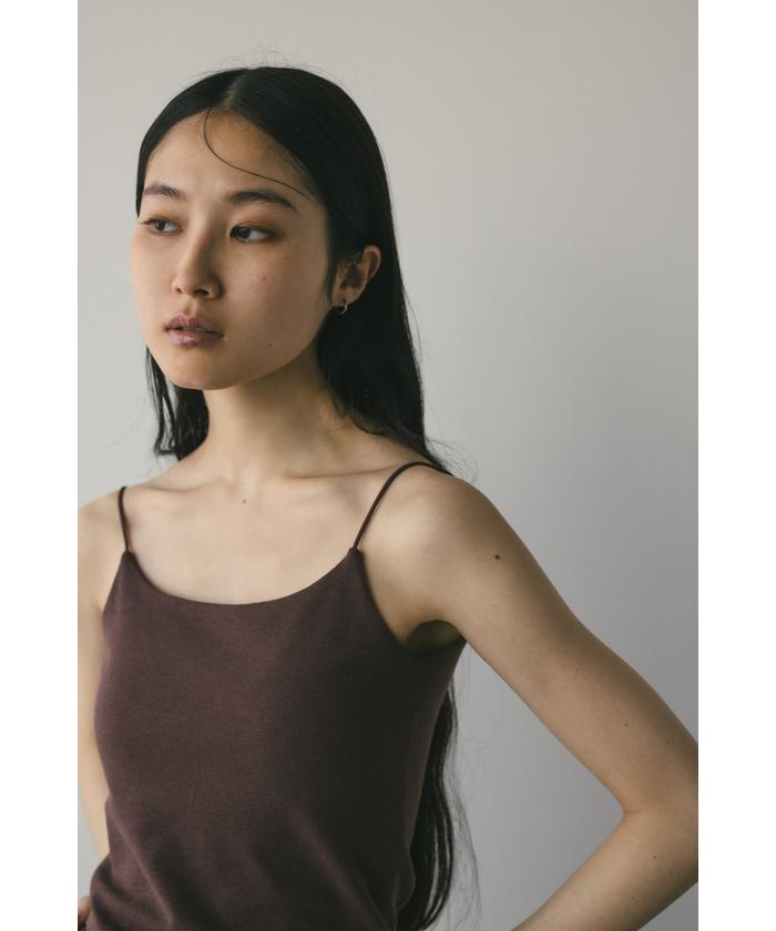 【最終値下げ・美品】バロンキャミ  maison de dolce ブラック 美品 maison de Dolce. メゾンドドルチェ バロンキャミソール S