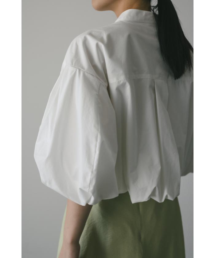 【新品タグ付き】stylemixer ブラウス バルーン ホワイト セール 20%OFF】バルーンショートシャツ(506061988) | スタイル