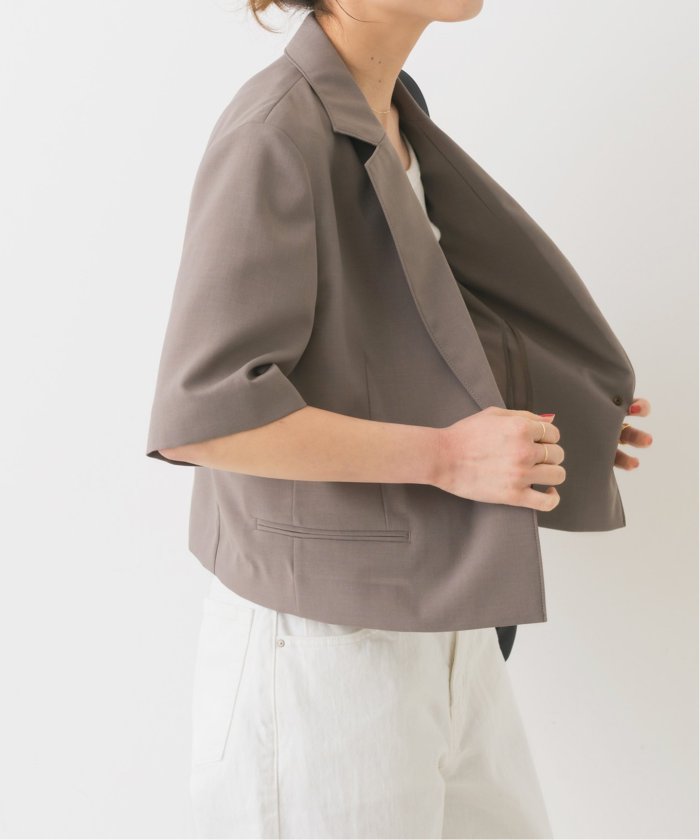 セール 30%OFF】ハーフスリーブショートジャケット(506062848