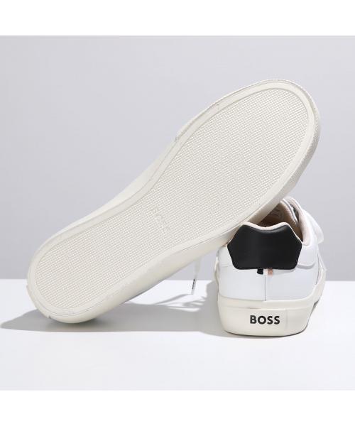 【関税込み】BOSS ローカットスニーカー BOSS ローカット スニーカー | ブラック | FARFETCH JP