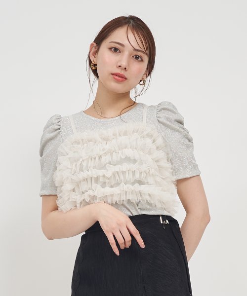 セール 57%OFF】ロイヤルパーティー ROYAL PARTY チュールビスチェ付 
