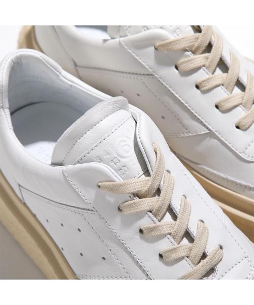 即 MM6 エムエムシックス チャンキー ガンベッタ スニーカー MM6 CHUNKY GAMBETTA SNEAKER Black/Stretch Limo （エムエム