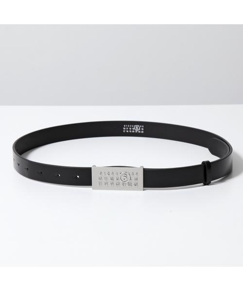 セール】MM6 ベルト SA6TP0010 P6692 Numeric レザー(506064832
