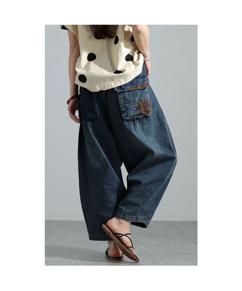 SAVOY WEST 迷彩バギーデニムパンツ デストロイパンクバギーデニムパンツ – WEGO ONLINE STORE