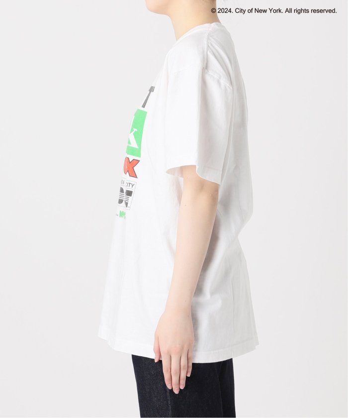 ジャーナルスタンダードレサージュDUBプリント グレーTシャツ