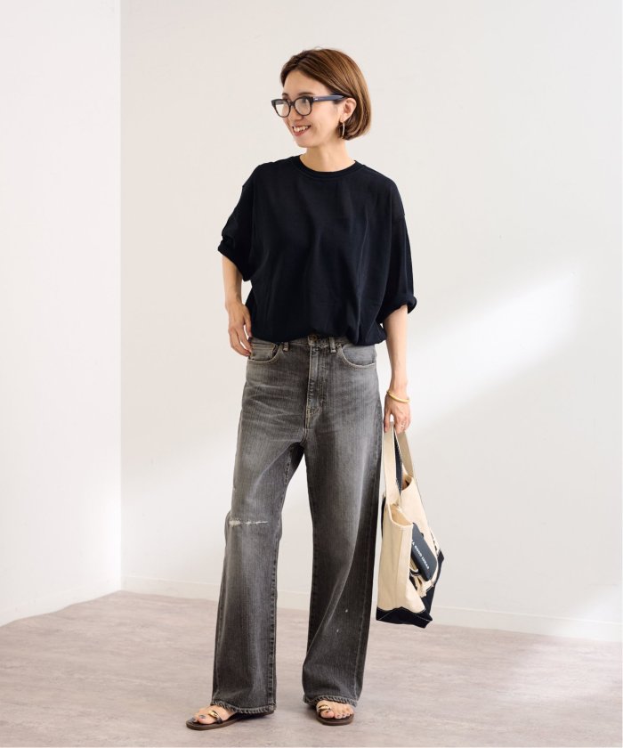 フレームワーク DENIM デニム ストレートフレアパンツ カットオフ セール 30%OFF】≪追加・ベストセラー≫デニムストレートパンツ
