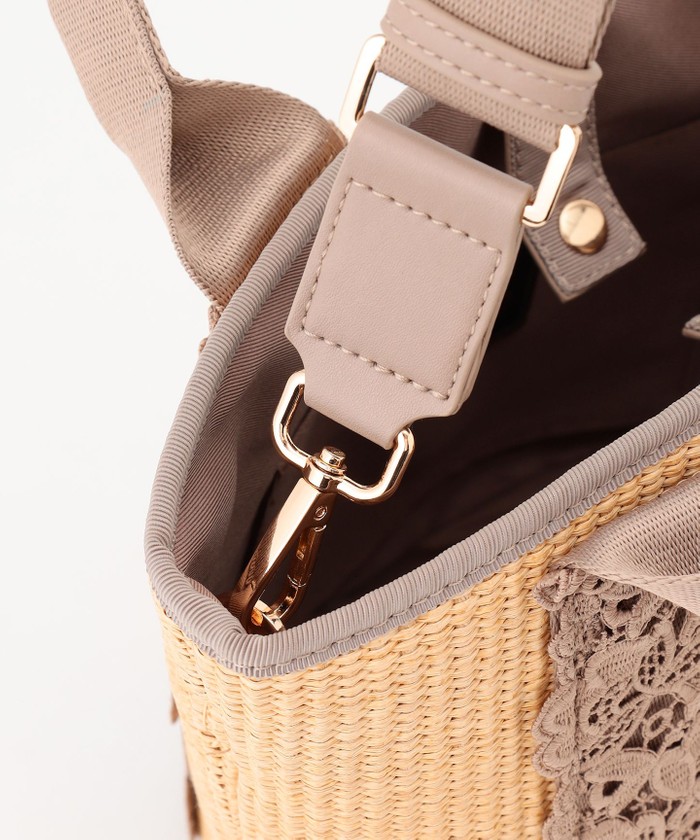 TOUCH OF LACE BASKET かごバッグ(506065778) | TOCCA(TOCCA TOUCH OF LACE BASKET かごバッグ(506065778) | TOCCA(TOCCA
