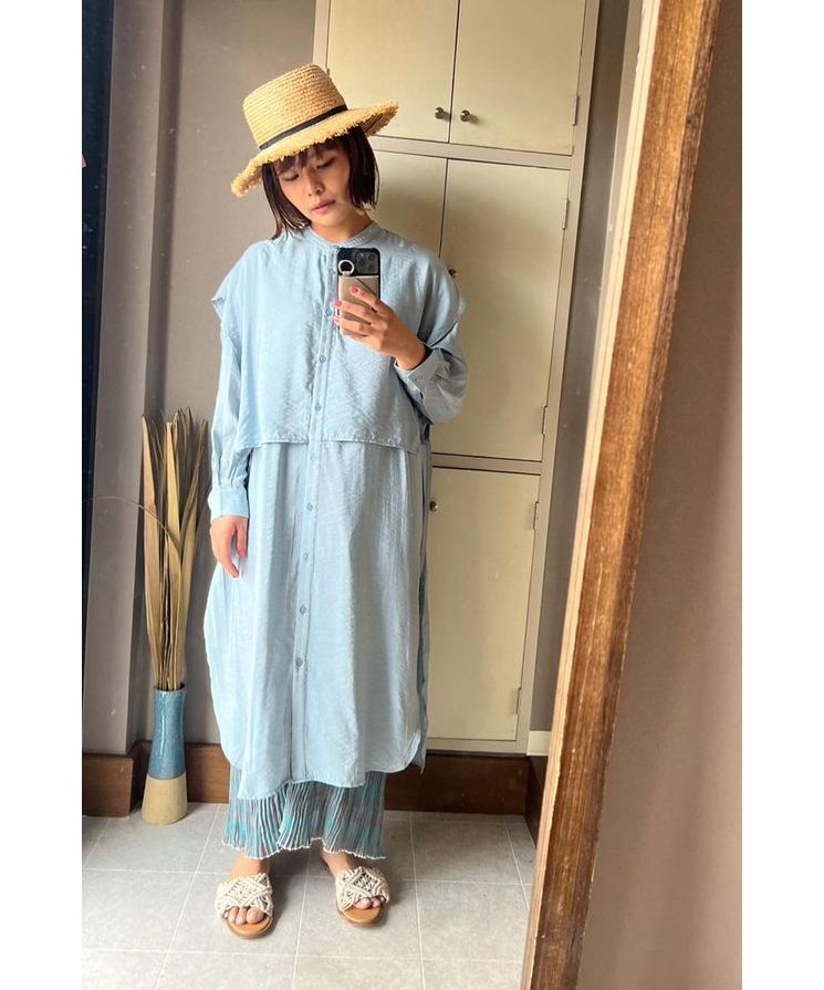 ワンピース Bonjour diary RETRO TUNIQUE handsmock BONJOUR DIARY 24AW 🌼9/25（WED）22:00 launch | Ron