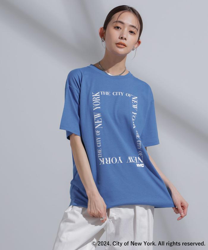 tシャツ GOOD ROCK SPEED×Anti Soaked(R) 汗染み防止 NYC Tシャツ レディース GOOD ROCK SPEED×Anti Soaked(R) 汗染み防止 NYC Tシャツ