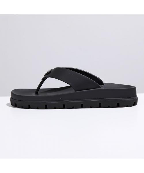PRADA トングサンダル 1Y420N 3LKK トライアングルロゴ PRADA トングサンダル 1Y420N 3LKK トライアングルロゴ
