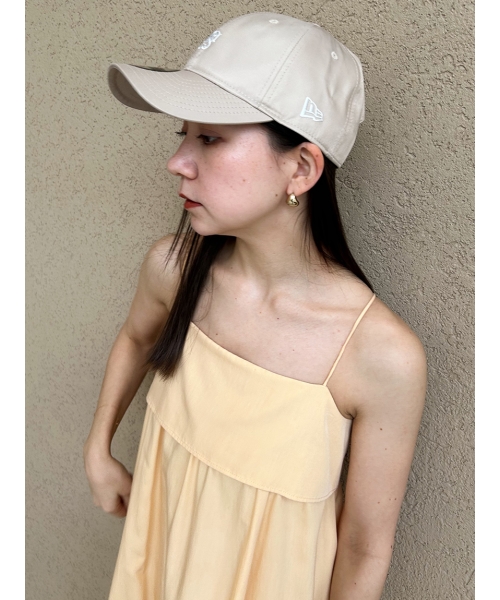 ★【SNIDEL|NEW ERA®】エンブレムキャップ　NVY ネイビー★ SNIDEL|NEW ERA®】コラボエンブレムキャップ(帽子