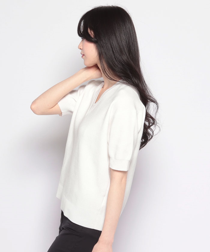 セオリー Theory 24SS Bristol Cotton Karenia VNK ニット