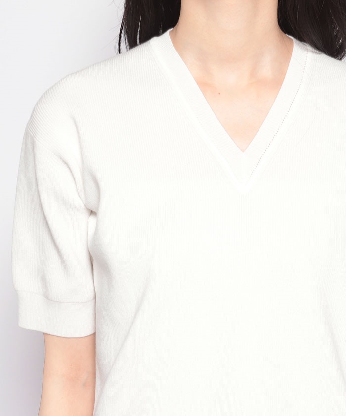 セオリー Theory 24SS Bristol Cotton Karenia VNK ニット