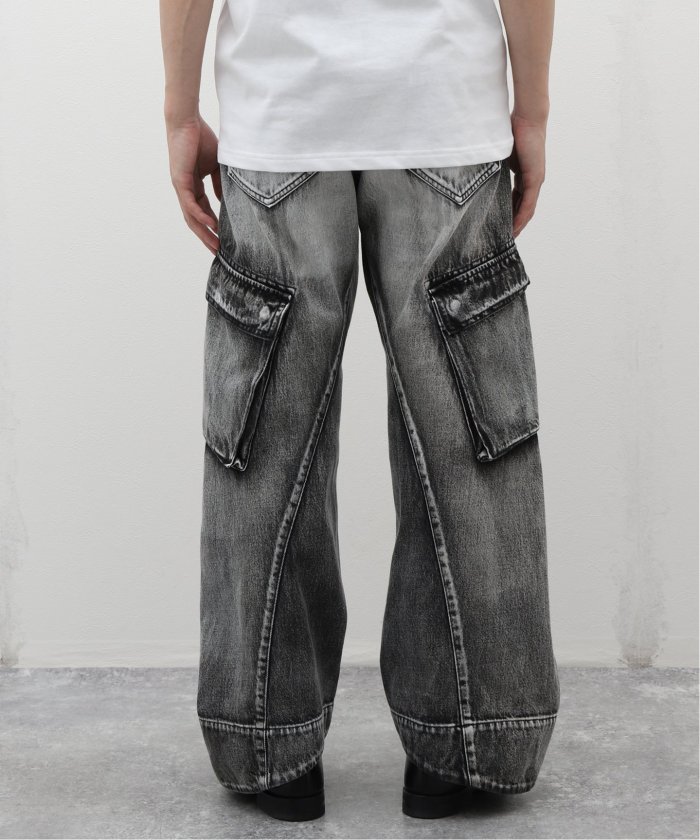 YUKI HASHIMOTO / ユウキハシモト】TWISTED DENIM CARGO YUKI HASHIMOTO / ユウキハシモト】TWISTED DENIM CARGO