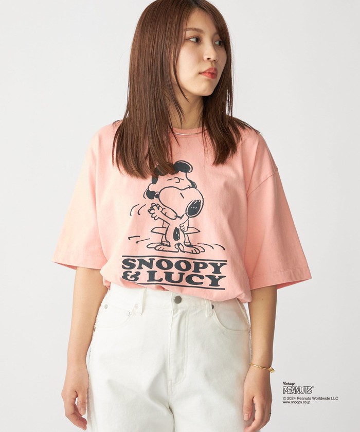セール 40%OFF】 SHIPS: VINTAGE PEANUTS スヌーピー プリント T