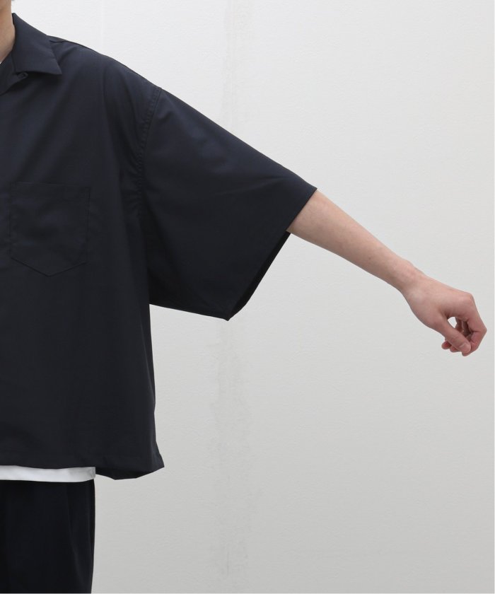 sillage リネンシャツ INDIVIDUALIZED SHIRT FOR SILLAGE “OXFORD WIDE SHIRT