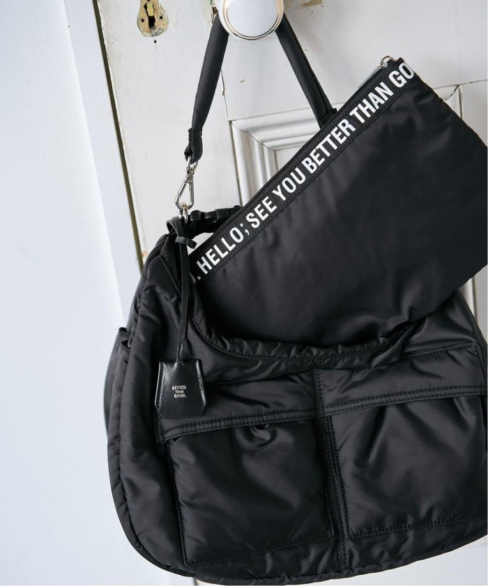 ≪WEB限定追加≫haru×BETTER THAN GOOD×FRAMeWORK 2WAY NYLON