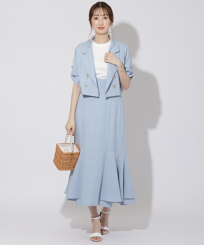セール 30%OFF】ボリュームマーメイドスカート(505391647 セール 30%OFF】ボリュームマーメイドスカート(505391647