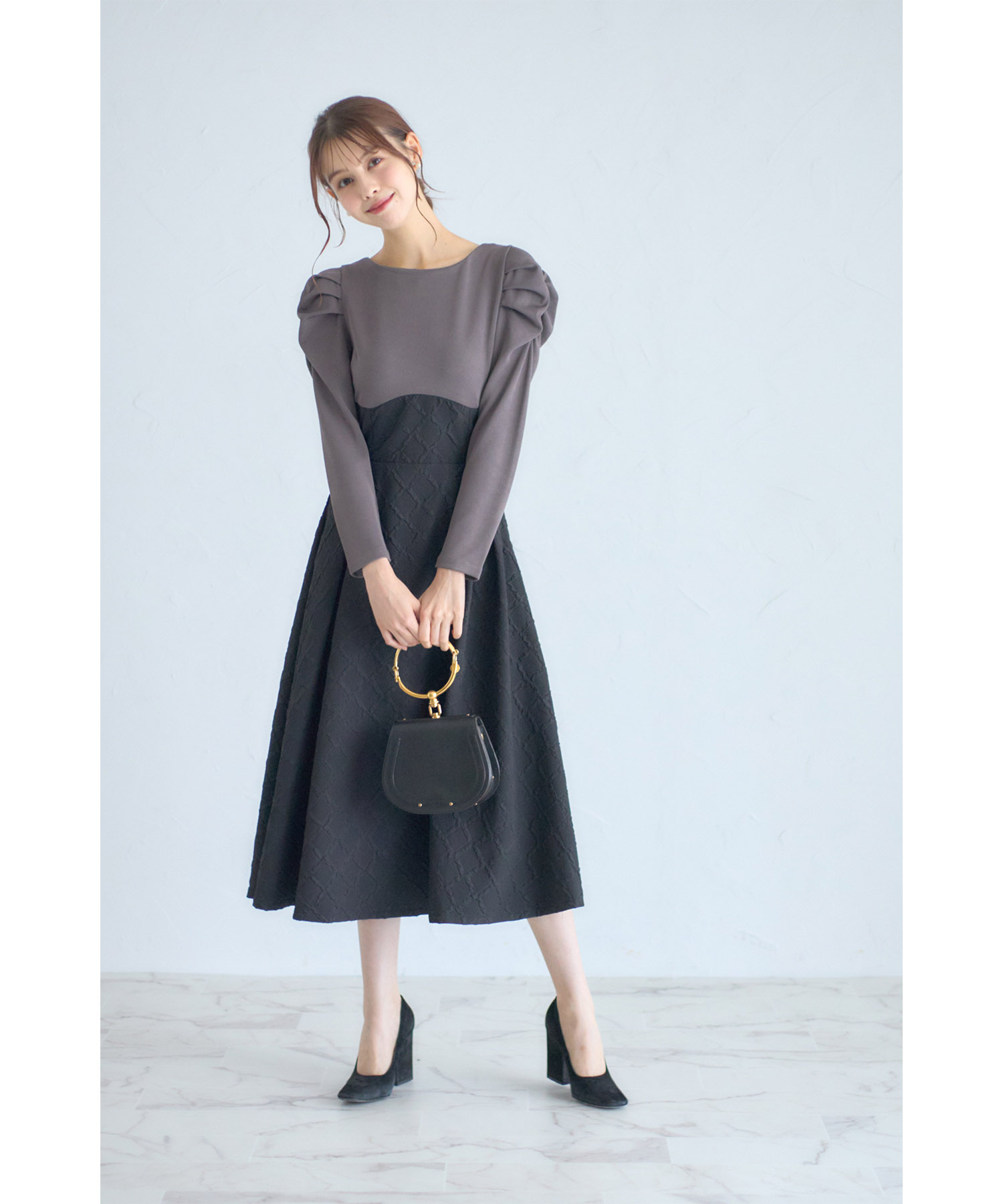 トッコクローゼット tocco closet 後ろリボン付きパワー トッコクローゼット tocco closet 後ろリボン付きパワー