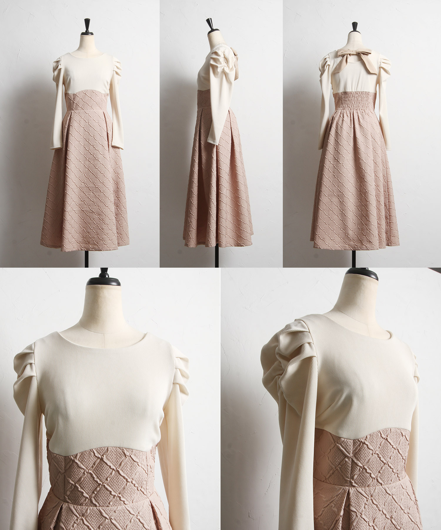トッコクローゼット tocco closet 後ろリボン付きパワー トッコクローゼット tocco closet 後ろリボン付きパワー
