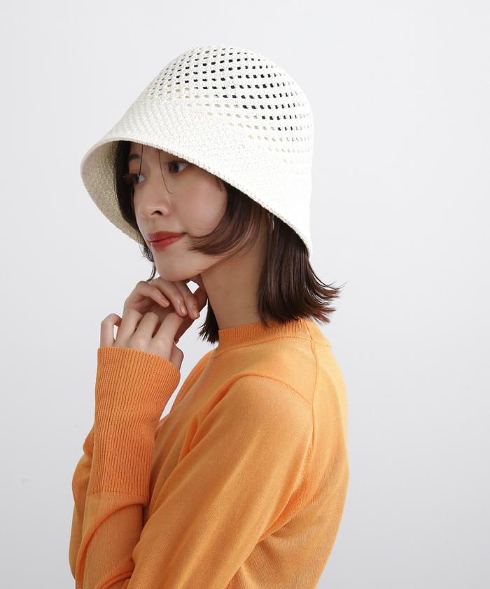 【FOXEY】美品！　バケハ　帽子　ベロア　シルク FOXEY】美品！ バケハ 帽子 ベロア シルク