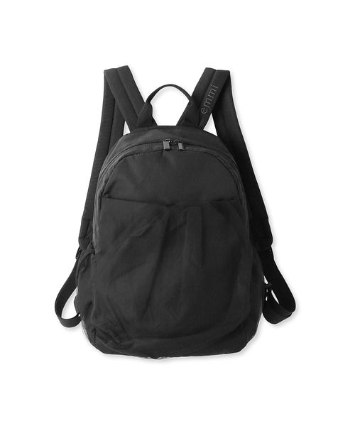 emmi atelier】eco メッシュミニギャザーボディーバックパック