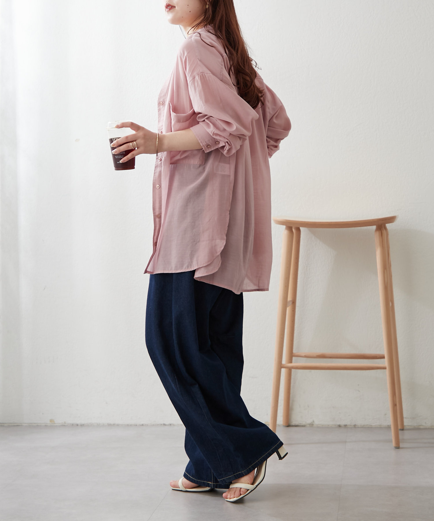 NICENESS ナイスネス セットアップ auralee オーラリー AURALEE / オーラリー | STAND-UP TEE (メンズ) - Navy Black
