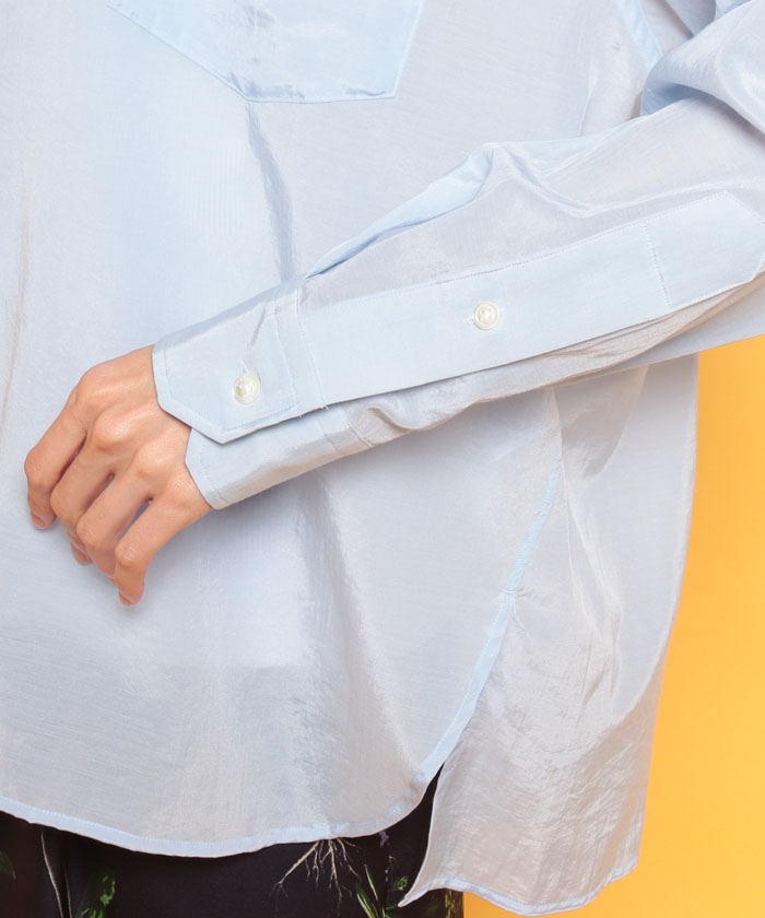 セール 40%OFF】シアースクエアビッグシャツ(506063156