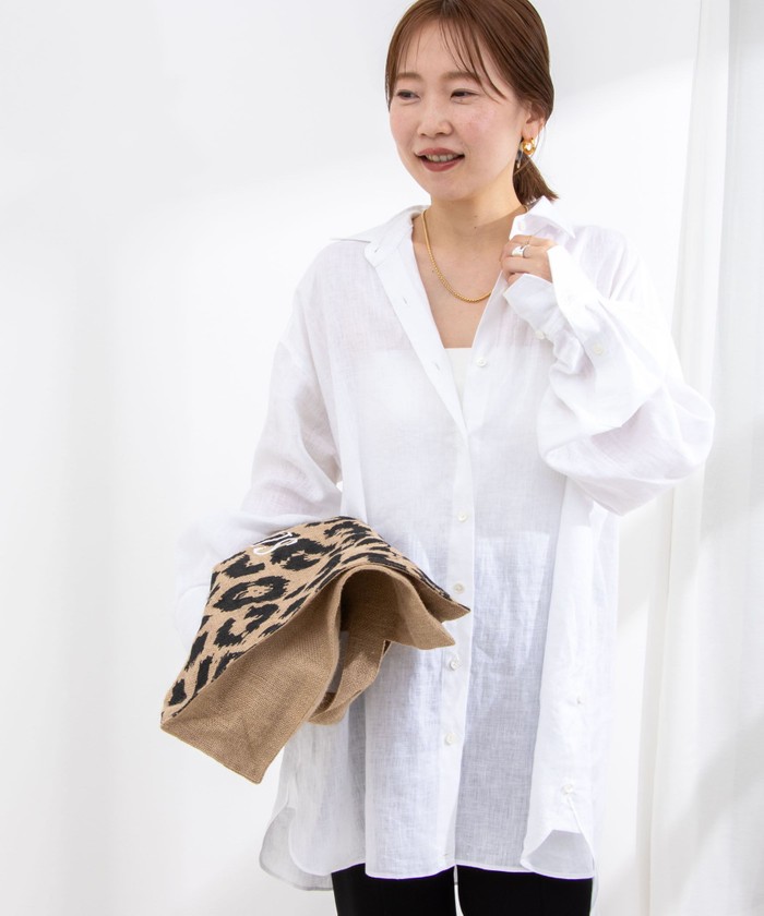 公式通販サイト - ファッション 通販 セール 20%OFF】MY STANDARD リネン2WAY Bigシャツ(506066536 トップス