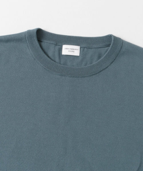 新品タグ付き　『UR TECH ひやサラクール』コットンハーフスリーブKNIT セール】『UR TECH ひやサラクール』コットンハーフスリーブKNIT