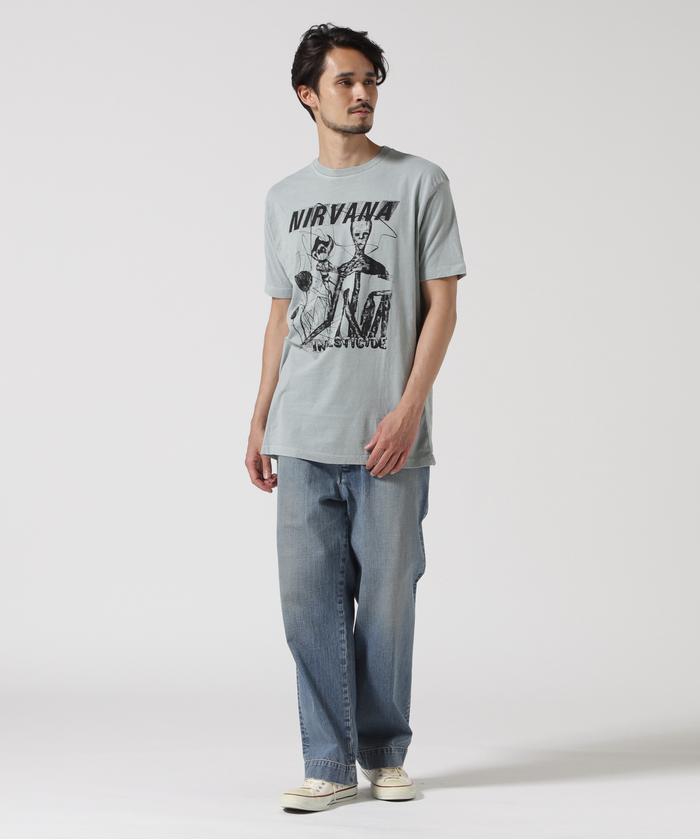 NIRVANA/ニルヴァーナ INCESTICIDE STACKED LOGO S/S TEE NIRVANA/ニルヴァーナ INCESTICIDE STACKED LOGO S/S TEE