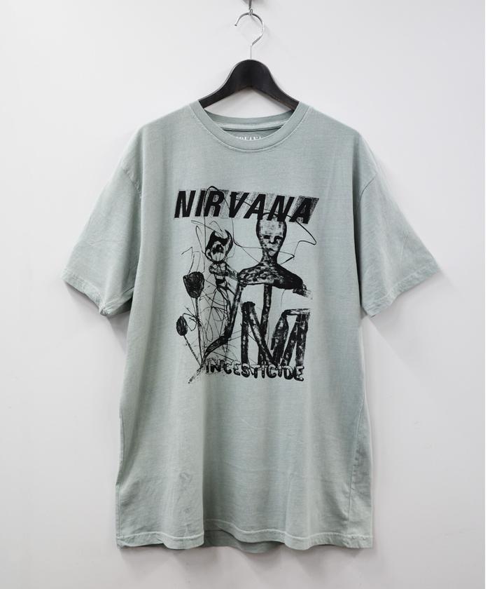 NIRVANA/ニルヴァーナ INCESTICIDE STACKED LOGO S/S TEE NIRVANA/ニルヴァーナ INCESTICIDE STACKED LOGO S/S TEE