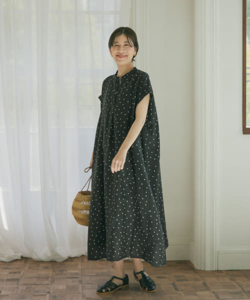 ビューティーアンドユース　新品❗️リネンドットフレアースカート ¥15400 BEAUTY&YOUTH リネンドットフレアロングスカート - メルカリ