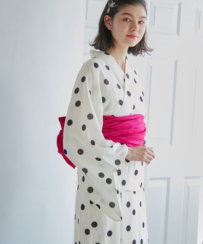 セール 50%OFF】1人で着られる浴衣キャミワンピース/リンク