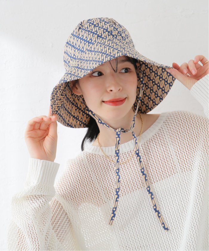 SARA MALLIKA】GEOMETRIC PATTERN HAT 0207041 SK6(506081534