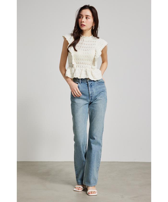 パンツ rienda  Shapely Make J/W DENIM PT RI3465EW25052_6_l.jpg