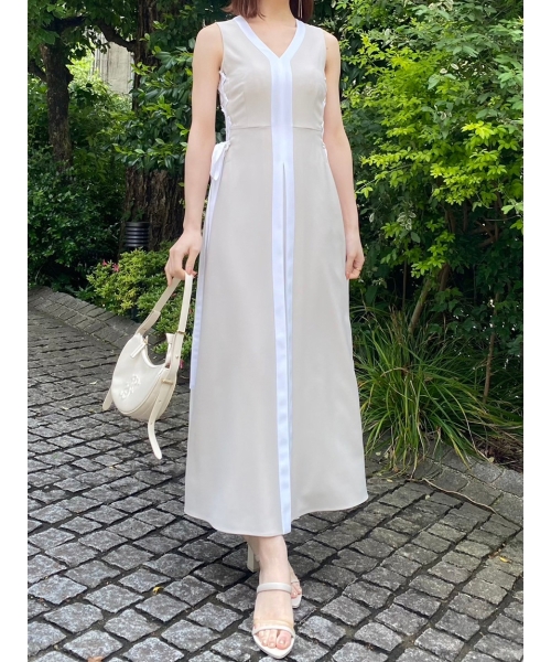 snidel 気が付い プリーツチュールワンピース