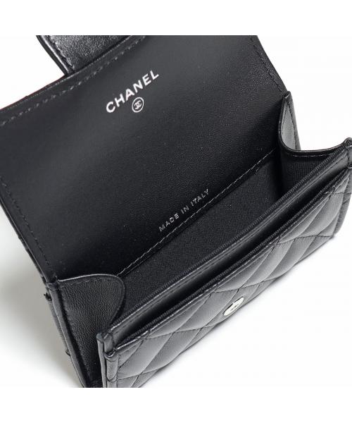 CHANEL カードケース AP0214 B06311 MATELASSE ソーブラック CHANEL カードケース AP0214 B06311 MATELASSE ソーブラック