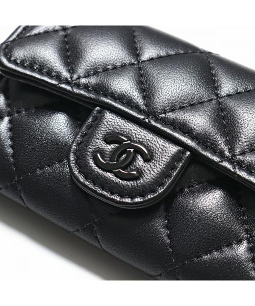 CHANEL カードケース AP0214 B06311 MATELASSE ソーブラック CHANEL カードケース AP0214 B06311 MATELASSE ソーブラック