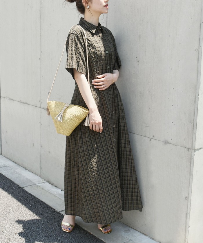 セール 30%OFF】quaranciel:〈洗濯機可能〉サッカー ギャザー