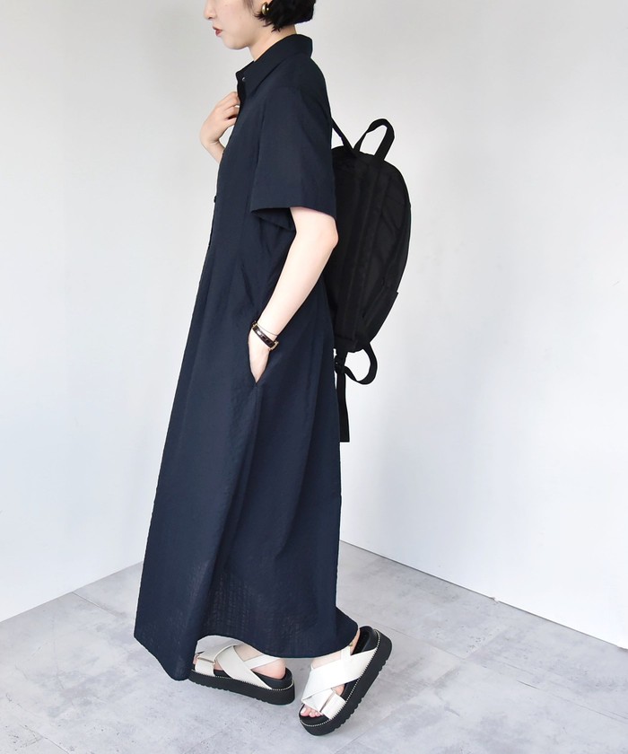 セール 30%OFF】quaranciel:〈洗濯機可能〉サッカー ギャザー