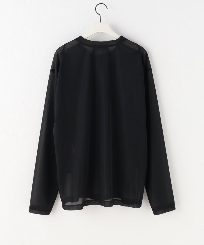 YUKI HASHIMOTO / ユウキハシモト】SEE THROUGH Y NECK LS(506083859) | パルプ(PULP) - d  fashion